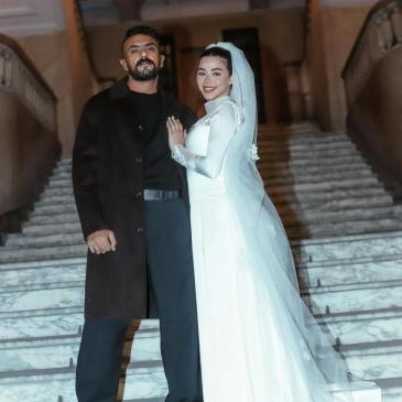 أحمد العوضي و يارا السكري - صورة من السوشيال ميديا